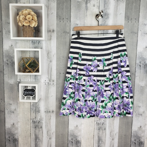 Talbots | Petite Floral Print Skirt - Picture 4 of 6